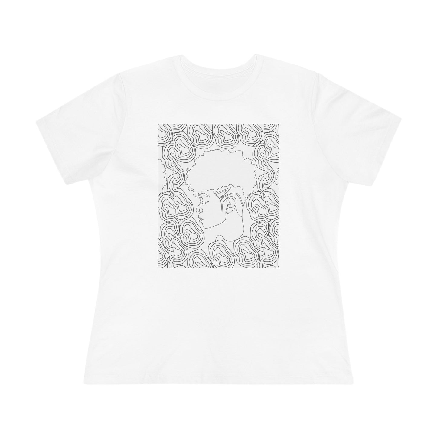 Women's Bohemian Mandala Tee, Made to Color, Boho Shirt, Gift for Her, Casual Wear