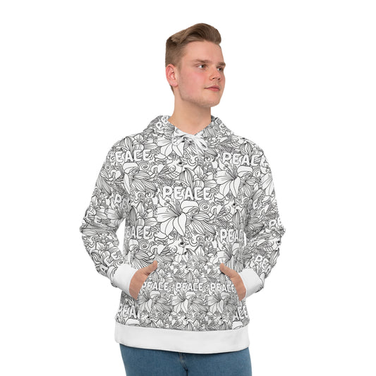 Color Peace Hoodie - Bird's Coloring Therapy