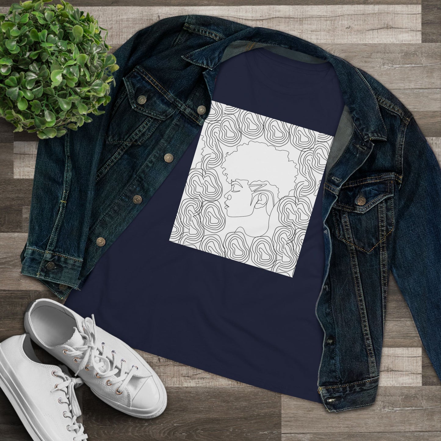 Women's Bohemian Mandala Tee, Made to Color, Boho Shirt, Gift for Her, Casual Wear