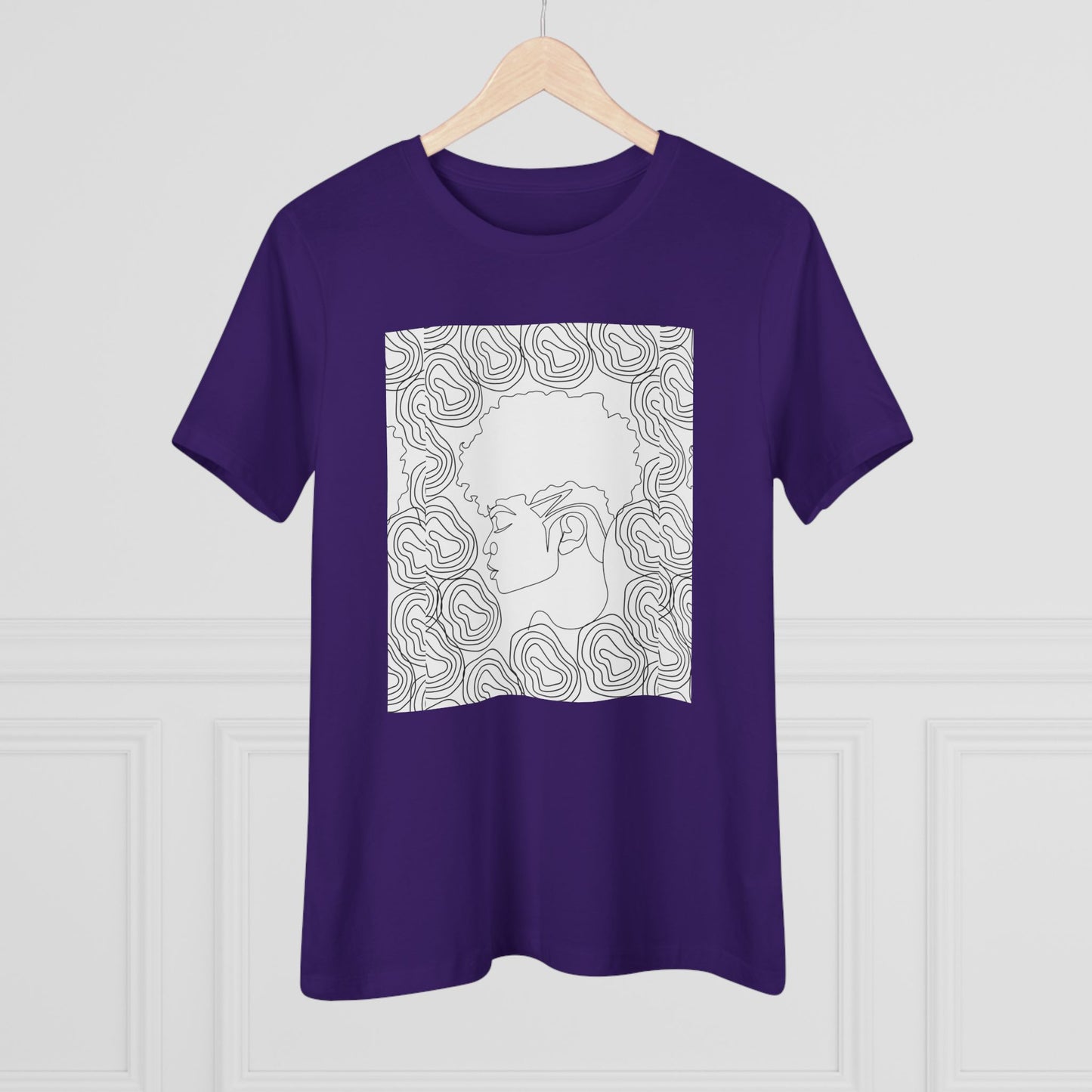 Women's Bohemian Mandala Tee, Made to Color, Boho Shirt, Gift for Her, Casual Wear