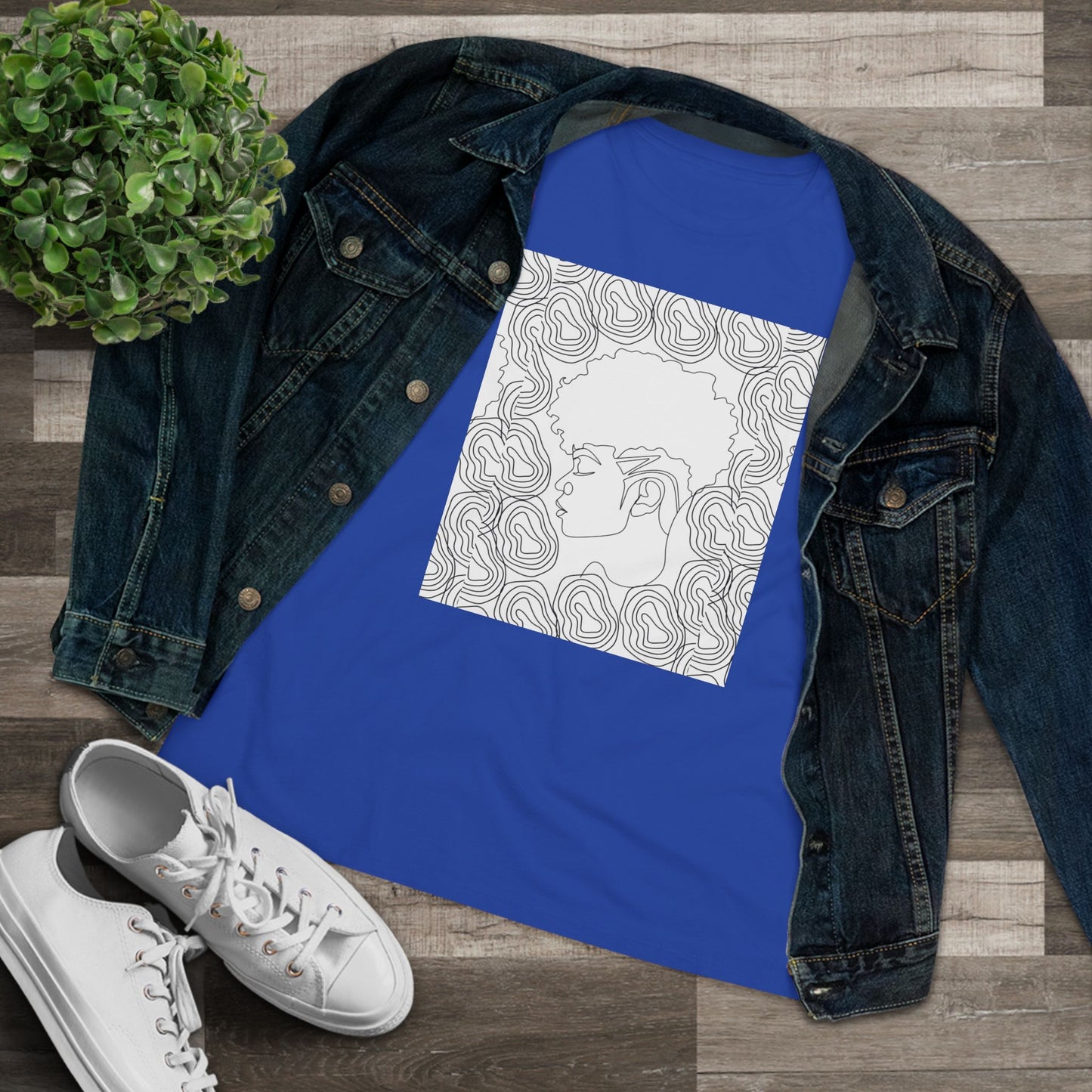 Women's Bohemian Mandala Tee, Made to Color, Boho Shirt, Gift for Her, Casual Wear