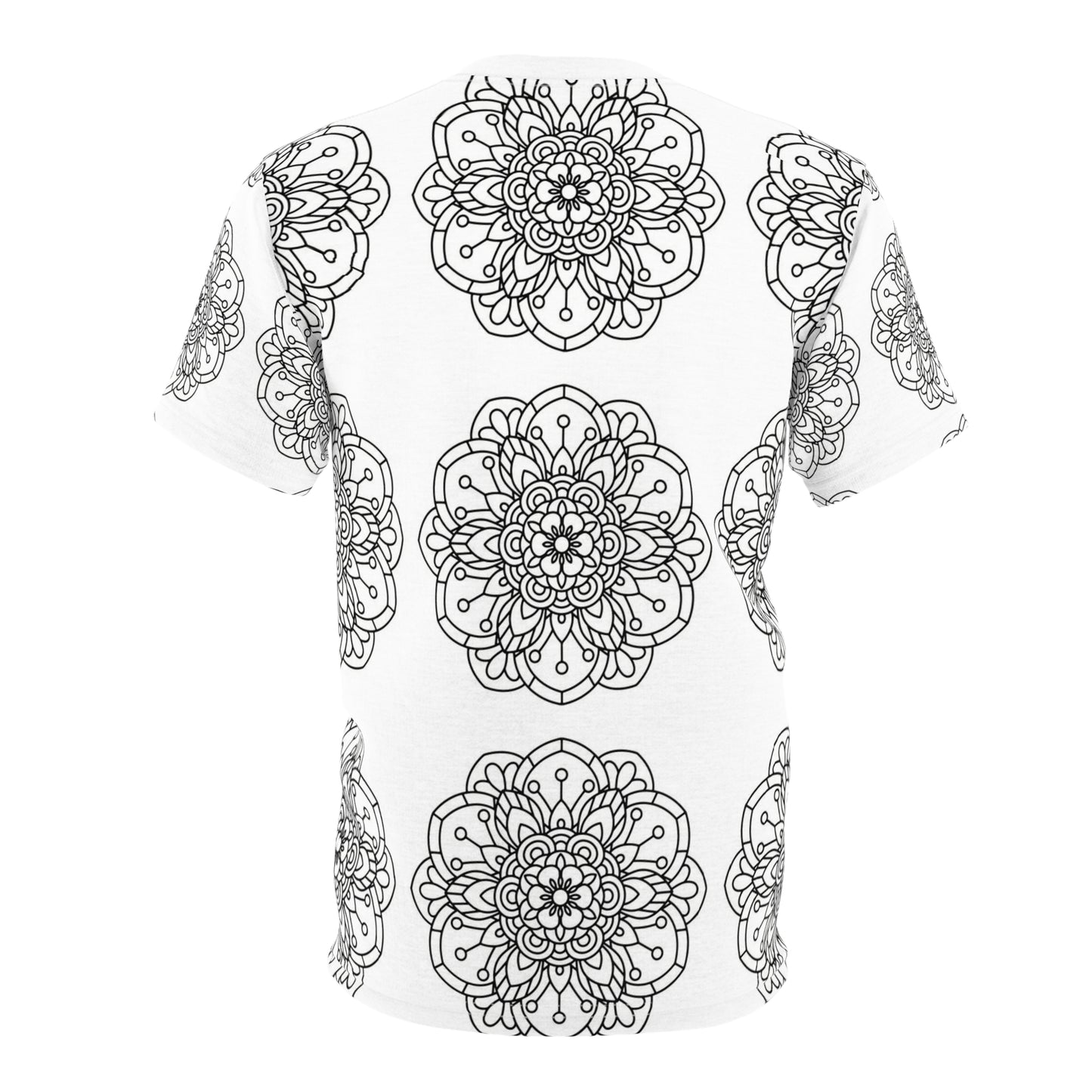 Bohemian Mandala Unisex Tee | Made to Color, Hippie Shirt, Boho Tshirt, Festival Top, Psychedelic Clothing, Artistic Apparel