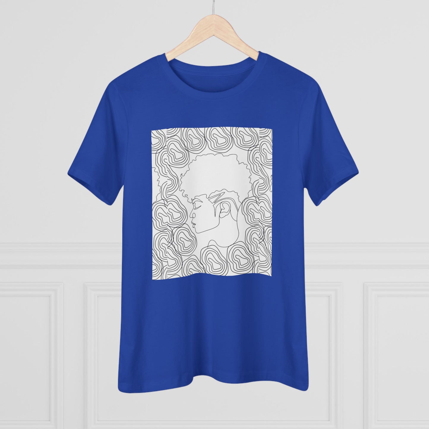 Women's Bohemian Mandala Tee, Made to Color, Boho Shirt, Gift for Her, Casual Wear