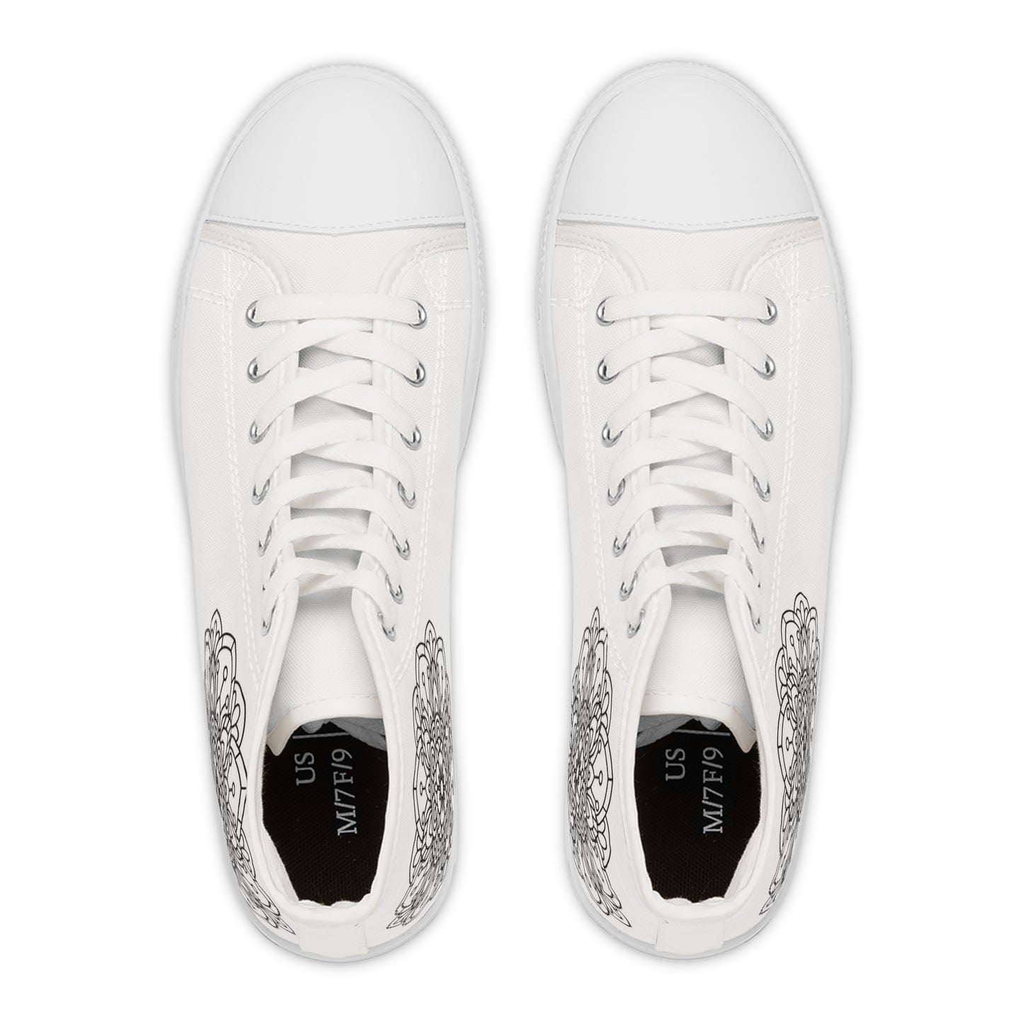 High Top Sneakers - Bho Cic Mandela Design
