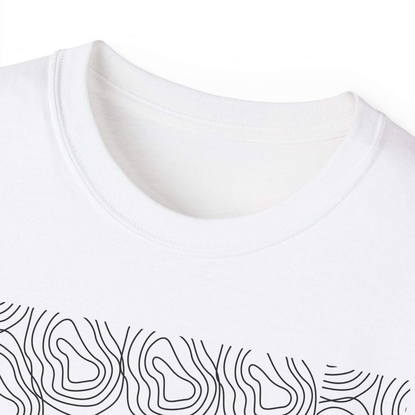 Artistic Unisex Tee - Abstract Line Art, Casual Wear, Gift for Art Lovers, Summer Fashion, Unique Graphic Shirt