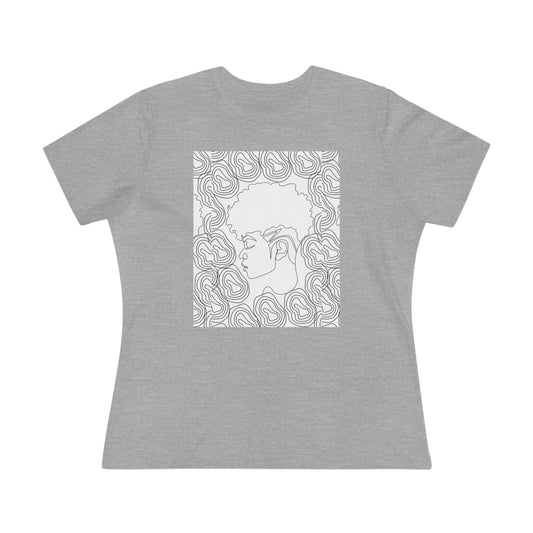 Women's Bohemian Mandala Tee, Made to Color, Boho Shirt, Gift for Her, Casual Wear