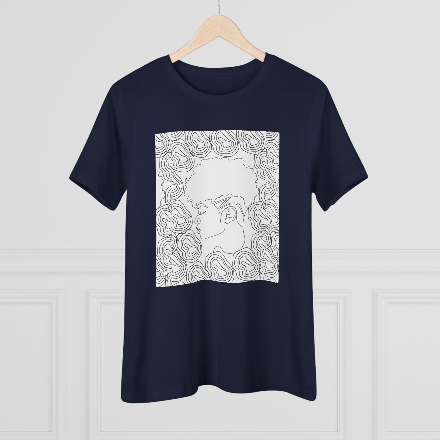 Women's Bohemian Mandala Tee, Made to Color, Boho Shirt, Gift for Her, Casual Wear