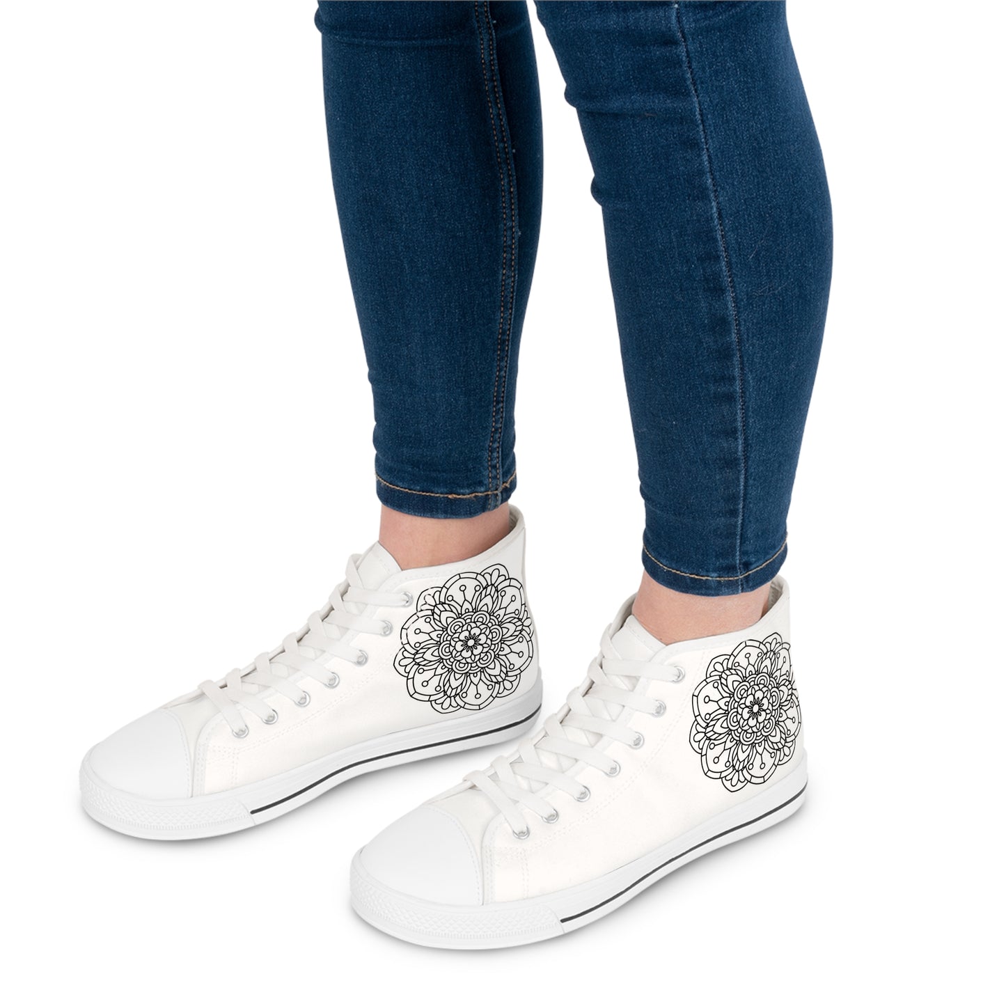 High Top Sneakers - Bho Cic Mandela Design