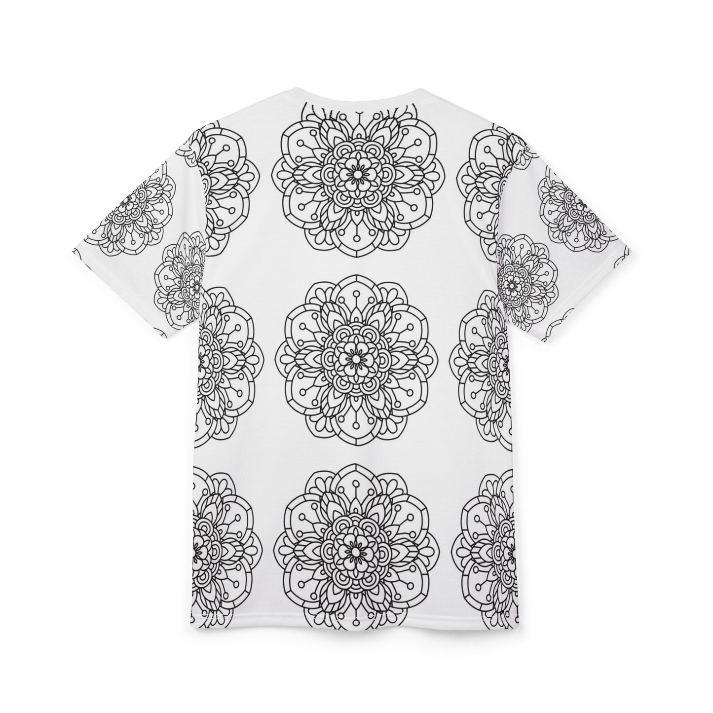 Bohemian Mandala Unisex Tee | Made to Color, Hippie Shirt, Boho Tshirt, Festival Top, Psychedelic Clothing, Artistic Apparel