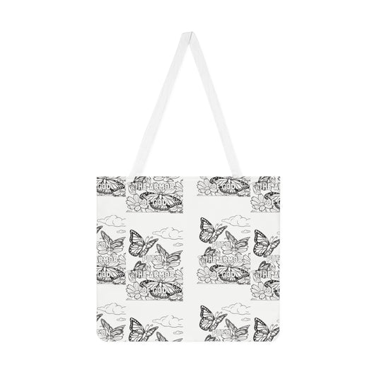 Color Me Butterfly Garden Tote Bag