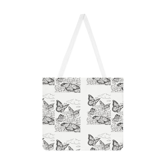 Color Me Butterfly Garden Tote Bag