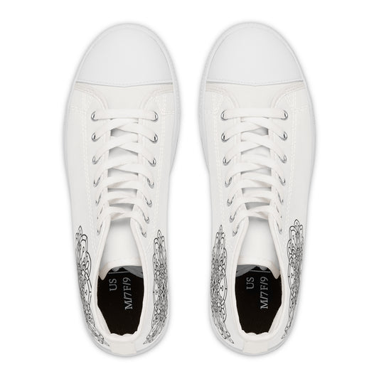 High Top Sneakers - Bho Cic Mandela Design