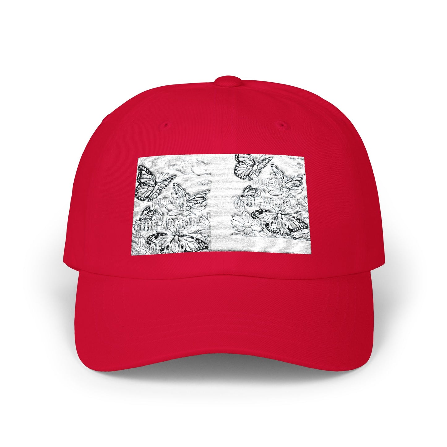 Classic Dad Cap — "Put on The Full Armour of God" Christian Baseball Hat