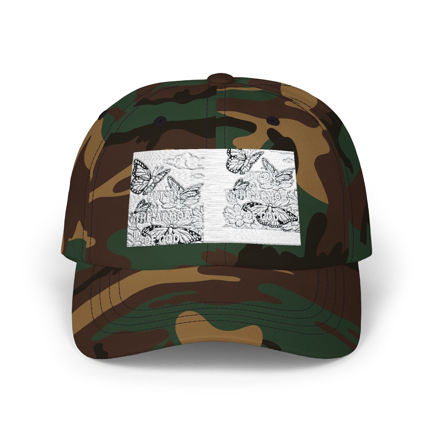 Classic Dad Cap — "Put on The Full Armour of God" Christian Baseball Hat